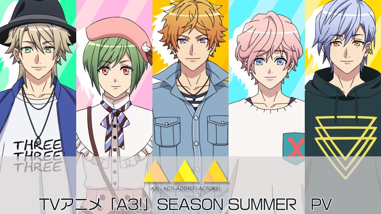 فيديو أنمي A3! Season Spring & Summer ! ! !