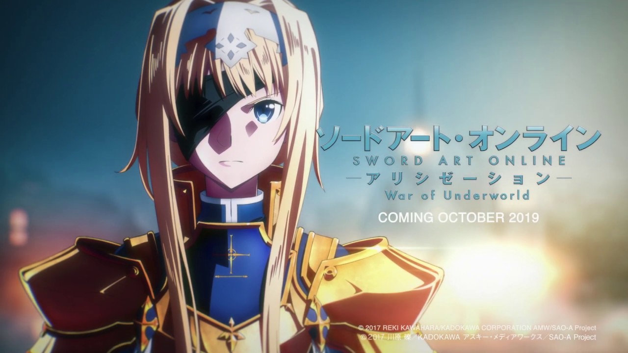 فيديو أنمي Sword Art Online: Alicization – War of Underworld