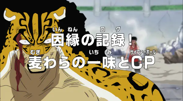 One Piece: Innen no Log! Mugiwara no Ichimi to Cipher Pol — الغلاف الرسمي