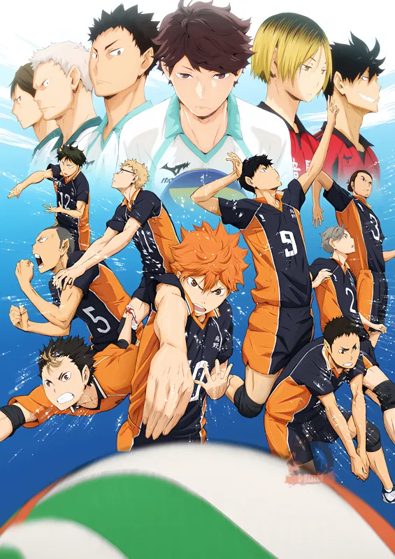 Haikyuu!! official cover