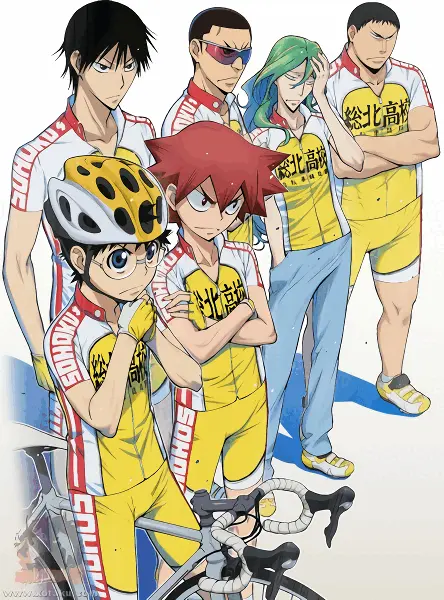 Yowamushi Pedal official cover