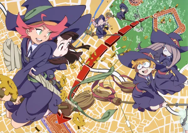 Little Witch Academia (TV) — صورة رسمية 1 Little Witch Academia (TV) — صورة رسمية 1