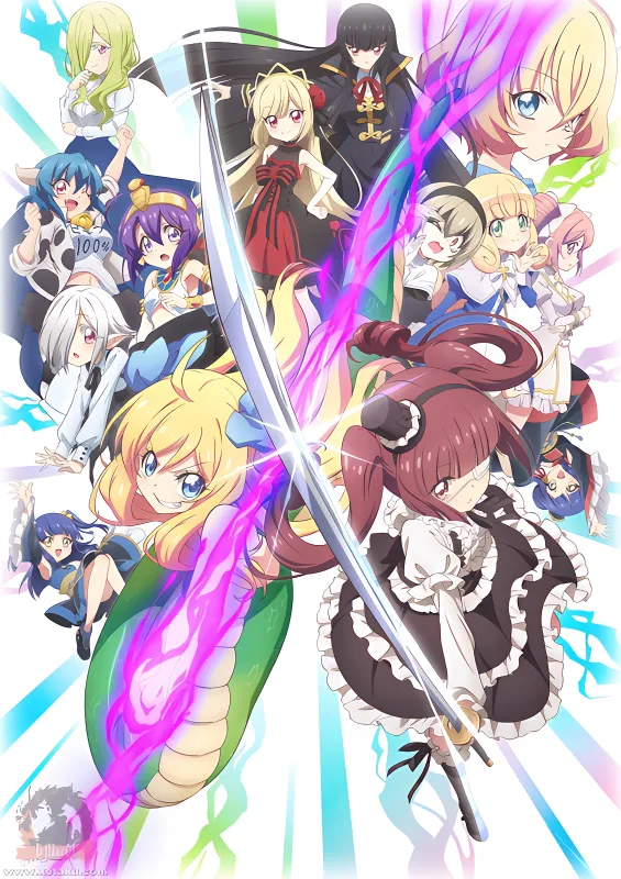 Jashin-chan Dropkick X official cover Jashin-chan Dropkick X official cover