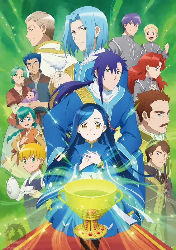 Honzuki no Gekokujou: Shisho ni Naru Tame ni wa Shudan wo Erandeiraremasen 3rd Season official cover