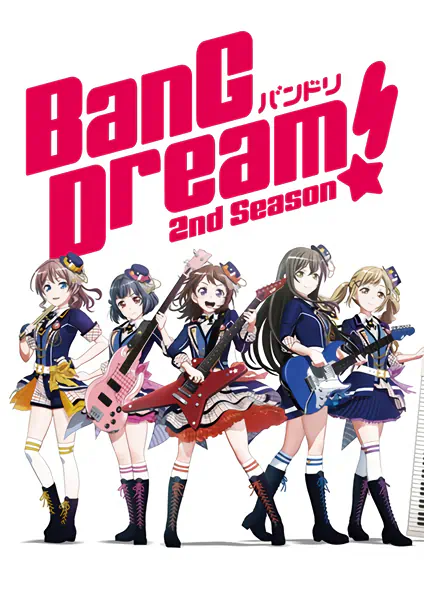 BanG Dream! 2nd Season official cover