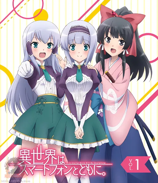 Isekai wa Smartphone to Tomo ni. official image 3