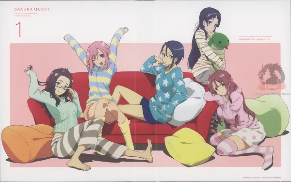 Sakura Quest — صورة رسمية 3