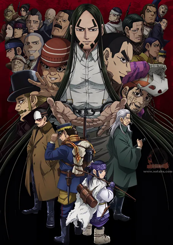 Golden Kamuy 4th Season official cover