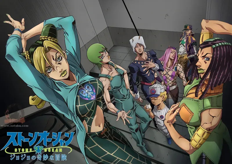 JoJo no Kimyou na Bouken Part 6: Stone Ocean — صورة رسمية 2 JoJo no Kimyou na Bouken Part 6: Stone Ocean — صورة رسمية 2