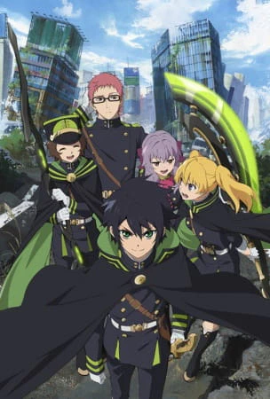 Owari no Seraph: The Beginning of the End — الغلاف الرسمي