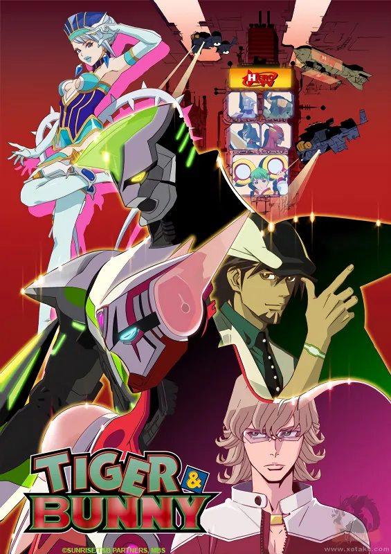 Tiger & Bunny — الغلاف الرسمي