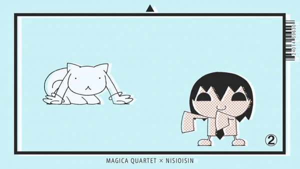 Mahou Shoujo Madoka★Magica Movie 3: Hangyaku no Monogatari - Magica Quartet x Nisioisin official cover