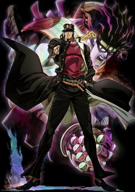 JoJo no Kimyou na Bouken Part 3: Stardust Crusaders official cover