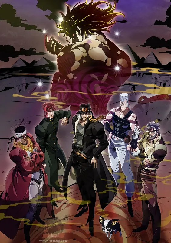 JoJo no Kimyou na Bouken Part 3: Stardust Crusaders - Egypt-hen — الغلاف الرسمي
