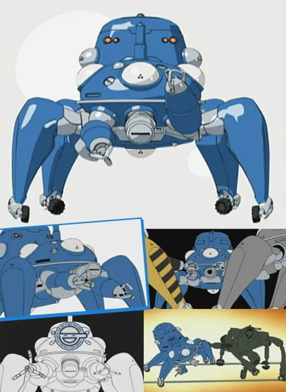 Koukaku Kidoutai: Stand Alone Complex - The Laughing Man - Tachikoma na Hibi — الغلاف الرسمي