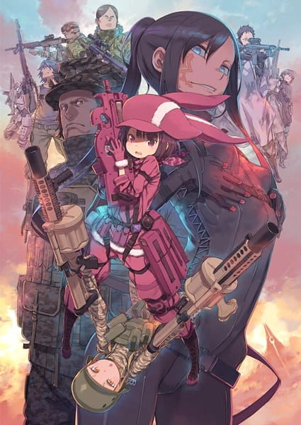 Sword Art Online Alternative: Gun Gale Online - Refrain official cover Sword Art Online Alternative: Gun Gale Online - Refrain official cover