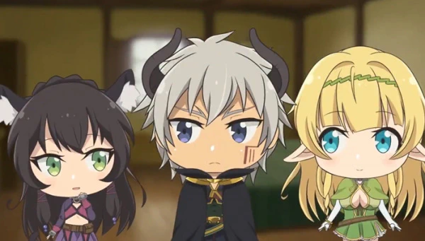 Isekai Maou to Shoukan Shoujo no Dorei Majutsu Ω Mini Anime official cover