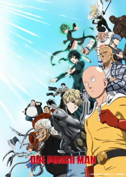 One Punch Man 2nd Season: Ichigeki de Wakaru! Maji Furikaeri! official cover