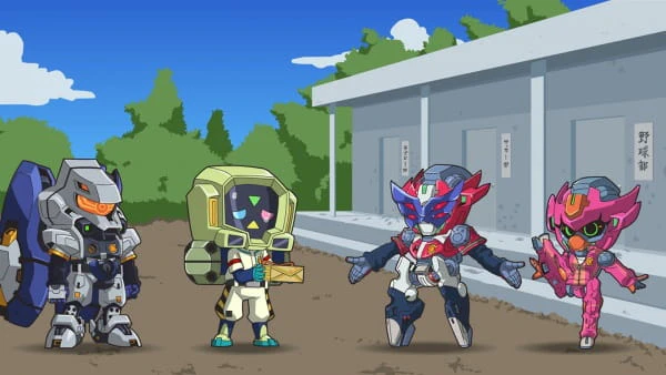 Kidou Senshi Gakuen: G-Reco Koushien official cover