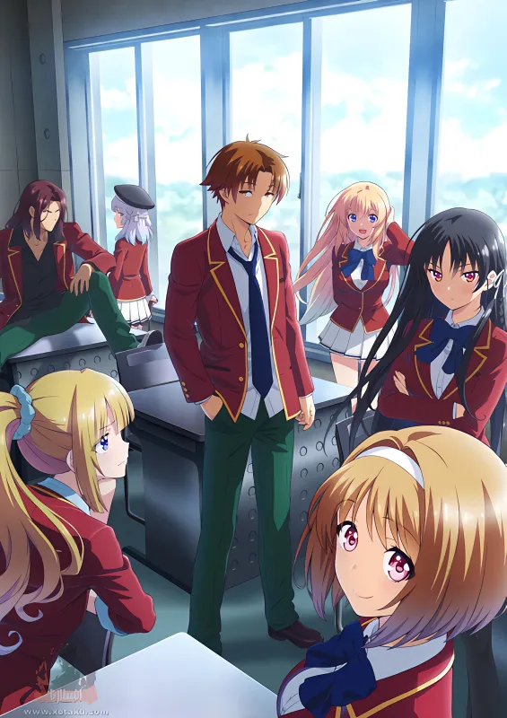 Youkoso Jitsuryoku Shijou Shugi no Kyoushitsu e 2nd Season — الغلاف الرسمي