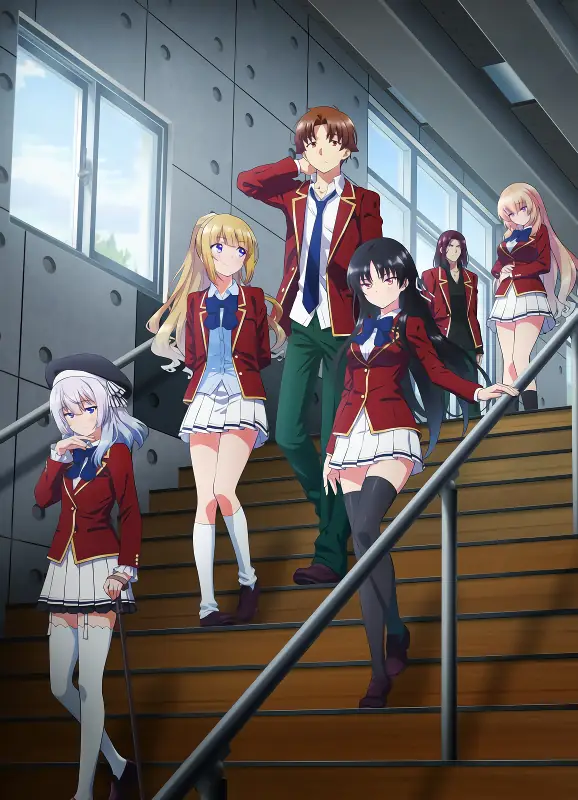 Youkoso Jitsuryoku Shijou Shugi no Kyoushitsu e 3rd Season official cover Youkoso Jitsuryoku Shijou Shugi no Kyoushitsu e 3rd Season official cover