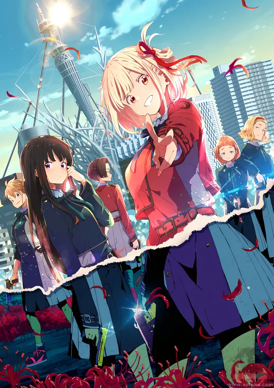 Lycoris Recoil official image 3