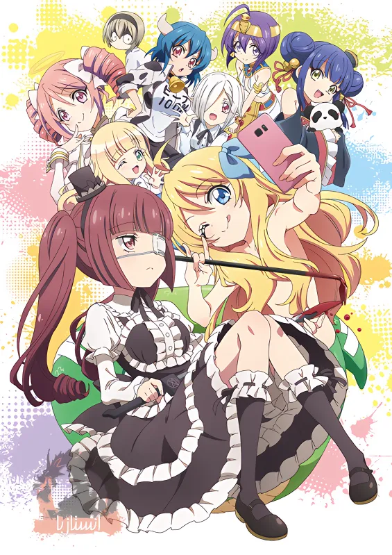 Jashin-chan Dropkick' — الغلاف الرسمي