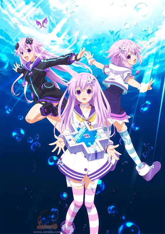 Choujigen Game Neptune The Animation OVA official cover