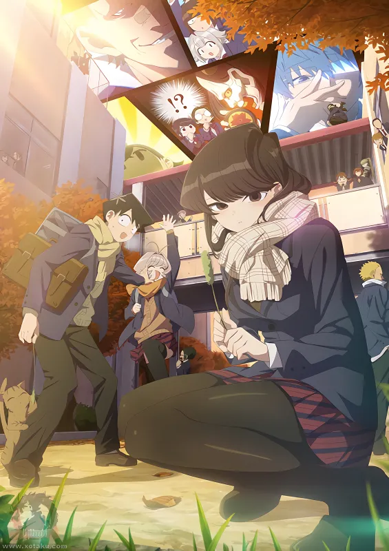 Komi-san wa, Comyushou desu. 2nd Season official cover Komi-san wa, Comyushou desu. 2nd Season official cover