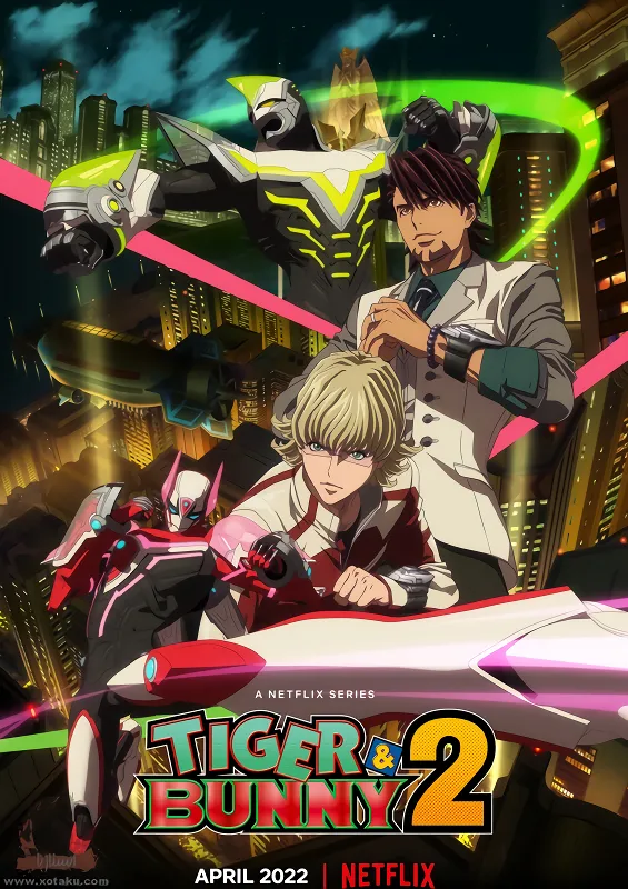 Tiger & Bunny 2 official cover