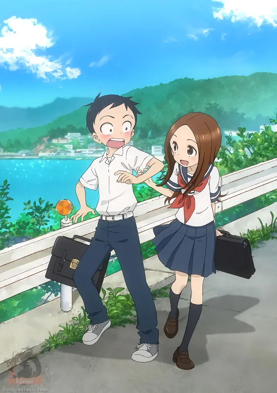 Karakai Jouzu no Takagi-san official cover