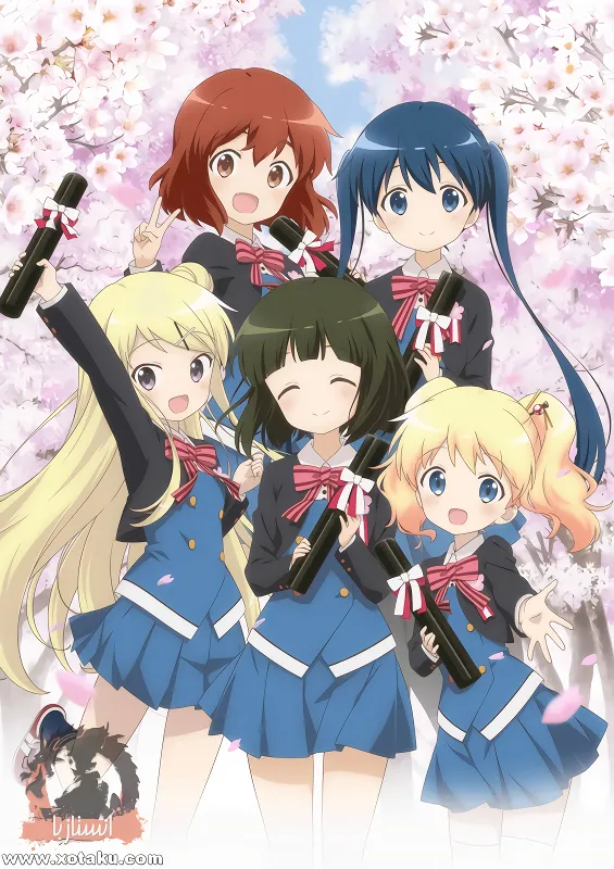 Kiniro Mosaic: Thank You!! official cover