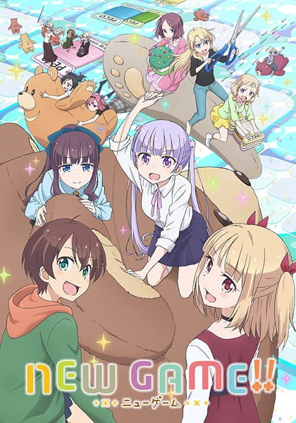 New Game!! official cover