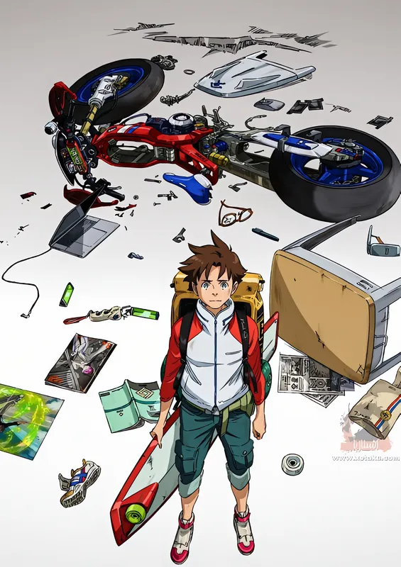 Koukyoushihen Eureka Seven Hi-Evolution 1 official cover