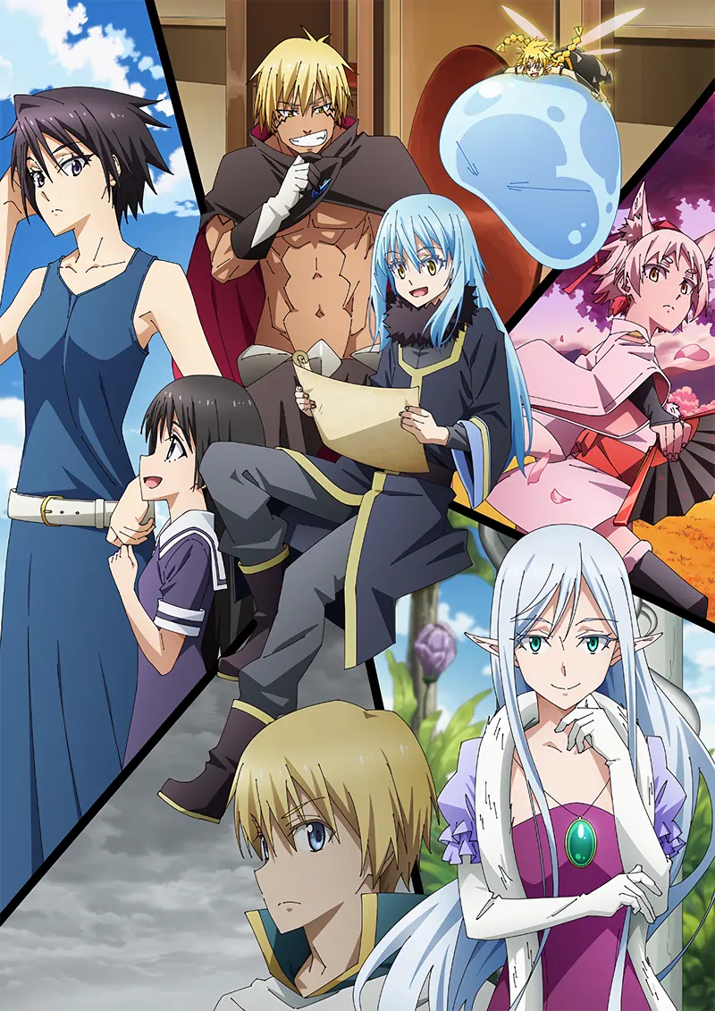 Tensei shitara Slime Datta Ken 3rd Season official cover