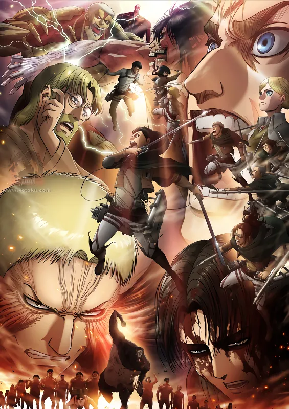 Shingeki no Kyojin Season 3 Part 2 — الغلاف الرسمي Shingeki no Kyojin Season 3 Part 2 — الغلاف الرسمي