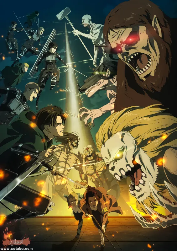 Shingeki no Kyojin: The Final Season — الغلاف الرسمي