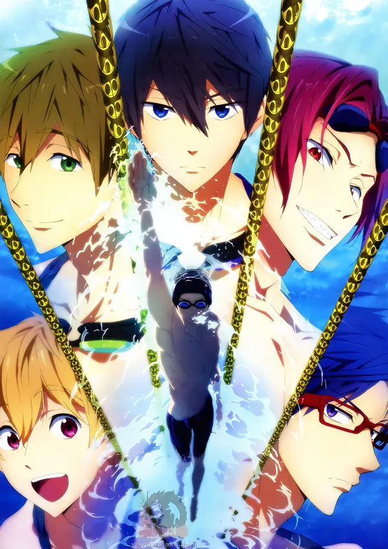 Free! official cover