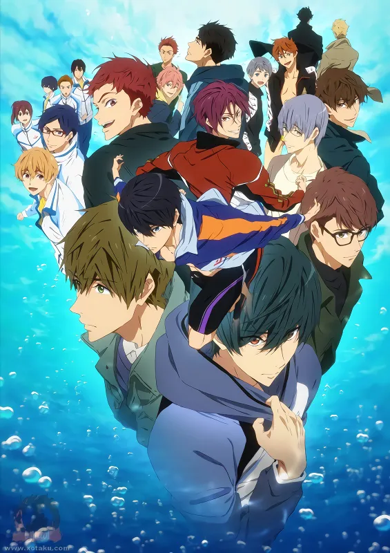 Free! Dive to the Future official cover Free! Dive to the Future official cover
