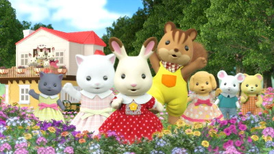 Sylvanian Families: Freya no Happy Diary - Birthday Present — الغلاف الرسمي