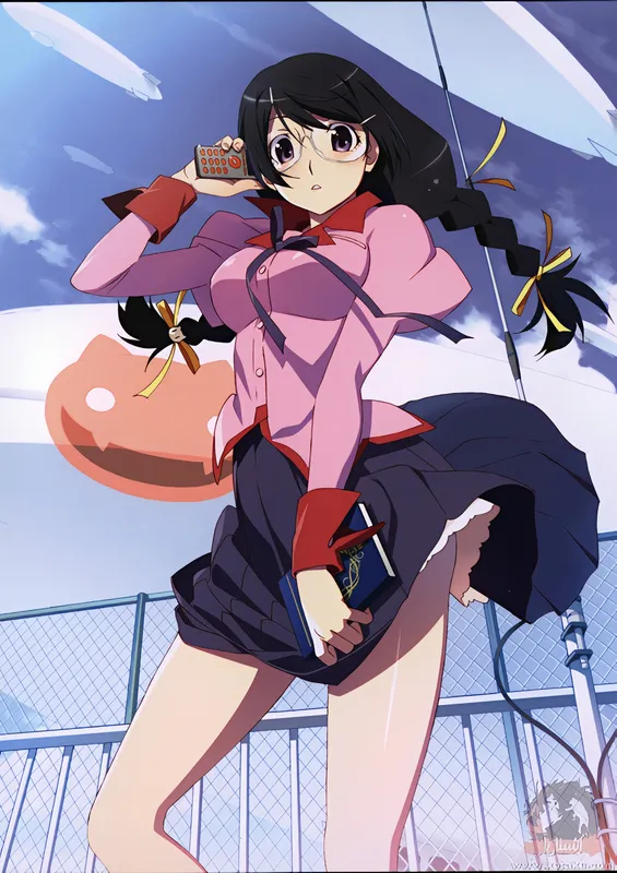 Nekomonogatari: Kuro official cover