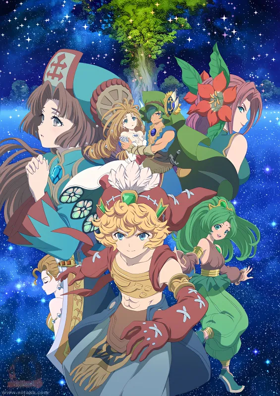 Seiken Densetsu: Legend of Mana - The Teardrop Crystal — الغلاف الرسمي Seiken Densetsu: Legend of Mana - The Teardrop Crystal — الغلاف الرسمي