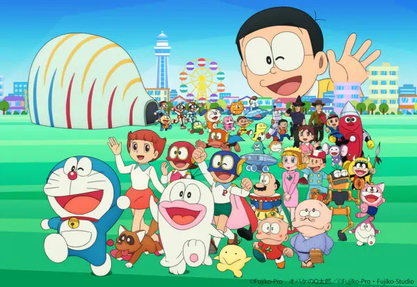 Doraemon & F-Chara All Stars: Yume no Machi, F Land — الغلاف الرسمي