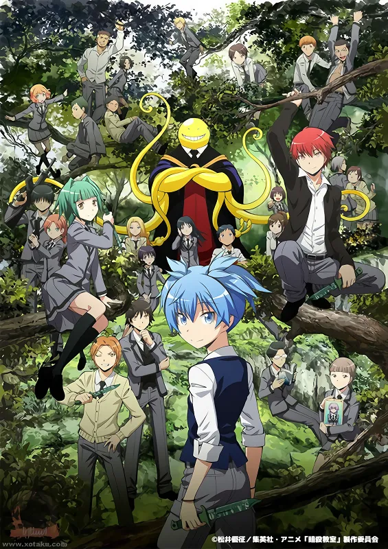 Ansatsu Kyoushitsu 2nd Season official cover