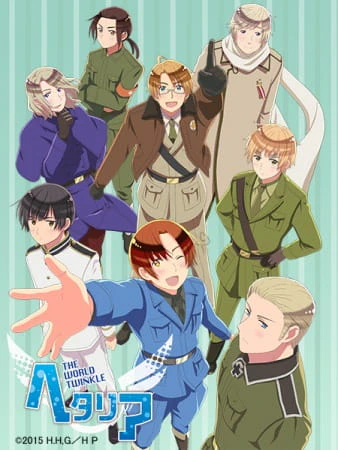 Hetalia: The World Twinkle official cover
