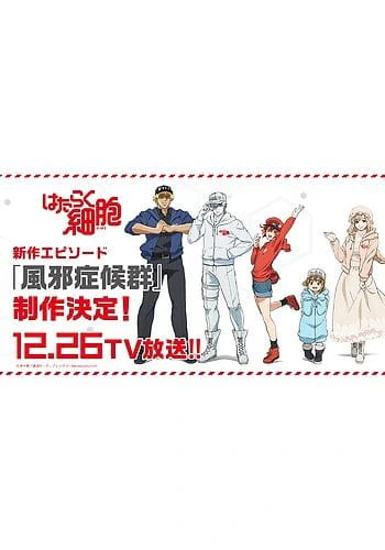 Hataraku Saibou: Kaze Shoukougun official cover