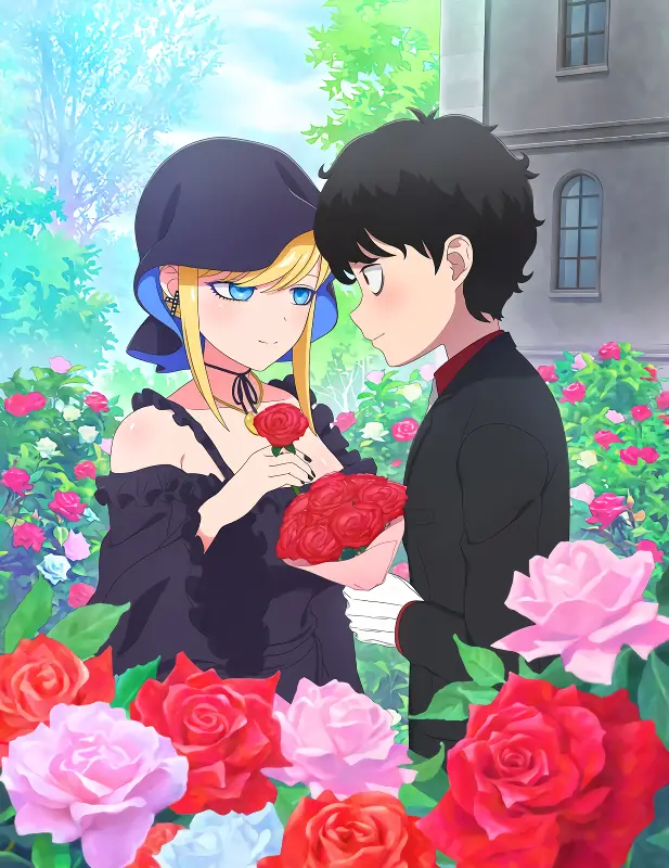 Shinigami Bocchan to Kuro Maid 3rd Season official cover