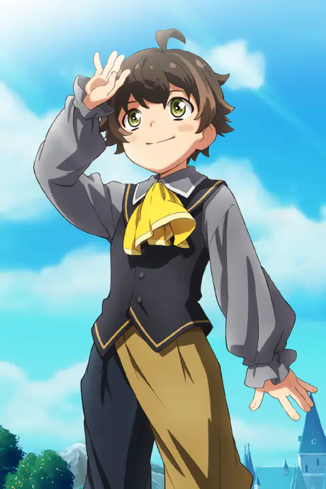 Mukuwarenakatta Murabito A, Kizoku ni Hirowarete Dekiai sareru Ue ni, Jitsu wa Motteita Densetsu-kyuu no Kami Skill mo Kakusei shita — صورة رسمية 3