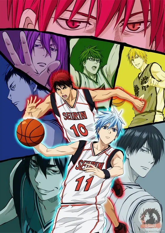 Kuroko no Basket 2nd Season official cover