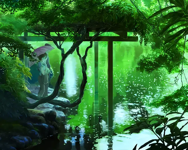Kotonoha no Niwa official image 2